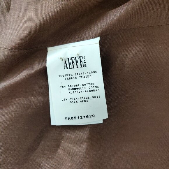 Authentic Alberta Ferretti Silk-Cotton Embellished Blazer-BNWT Sz2 80s 9… - Picture 8 of 11